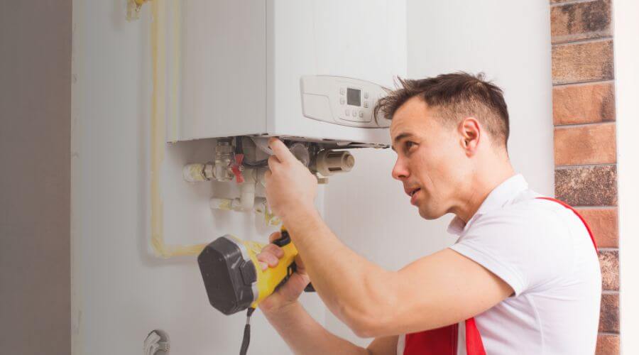 Local annual plumbing maintenance in Markleville, IN